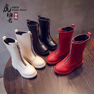 Boot xinh cho bé gái size 27-37, có màu trắng/đỏ/đen #220k