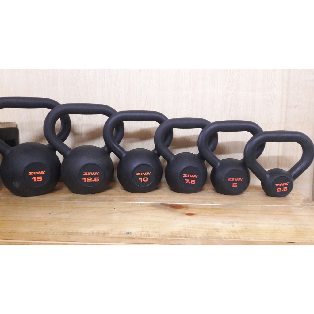 Tạ ấm cao su 10kg - tạ bình vôi cao su,KETTLEBELL - Tạ chuông , tạ ấm thể dục chuyên nghiệp, quả tạ