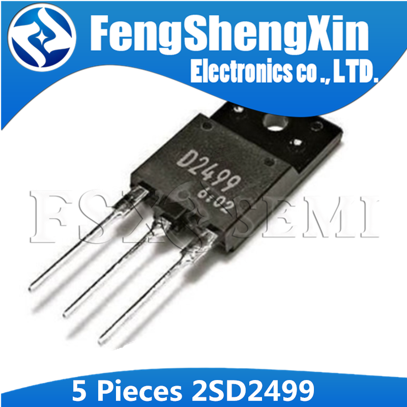 TO3PF 5 chiếc D2499 2SD2499 TO-3PF TO-3P NPN LOẠI MESA KHÁC NHAU (HORIZONTAL DEFLECTION OUTPUT CHO T