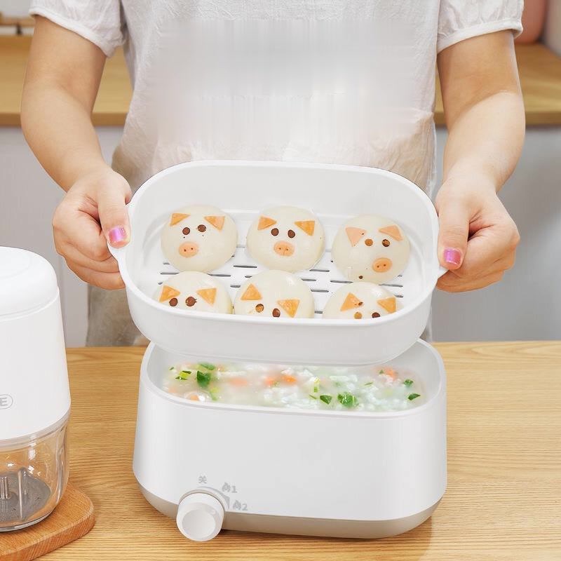 Nồi lẩu điện mini Olayks đa năng dung tích 1.8L [TIME_MART siêu thị tiện ích gia đình]