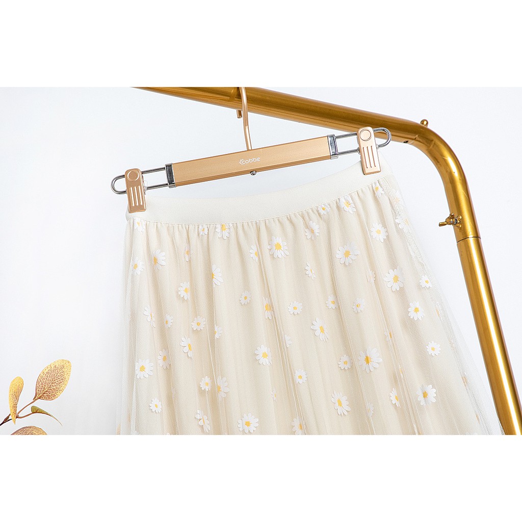 Chân váy tutu lưới cúc họa mi dễ thương free size VAY60 Song An Eco