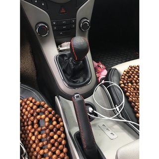 Bọc cần số Cruze 2011 - 2018 số sàn da bò 100% HandMade