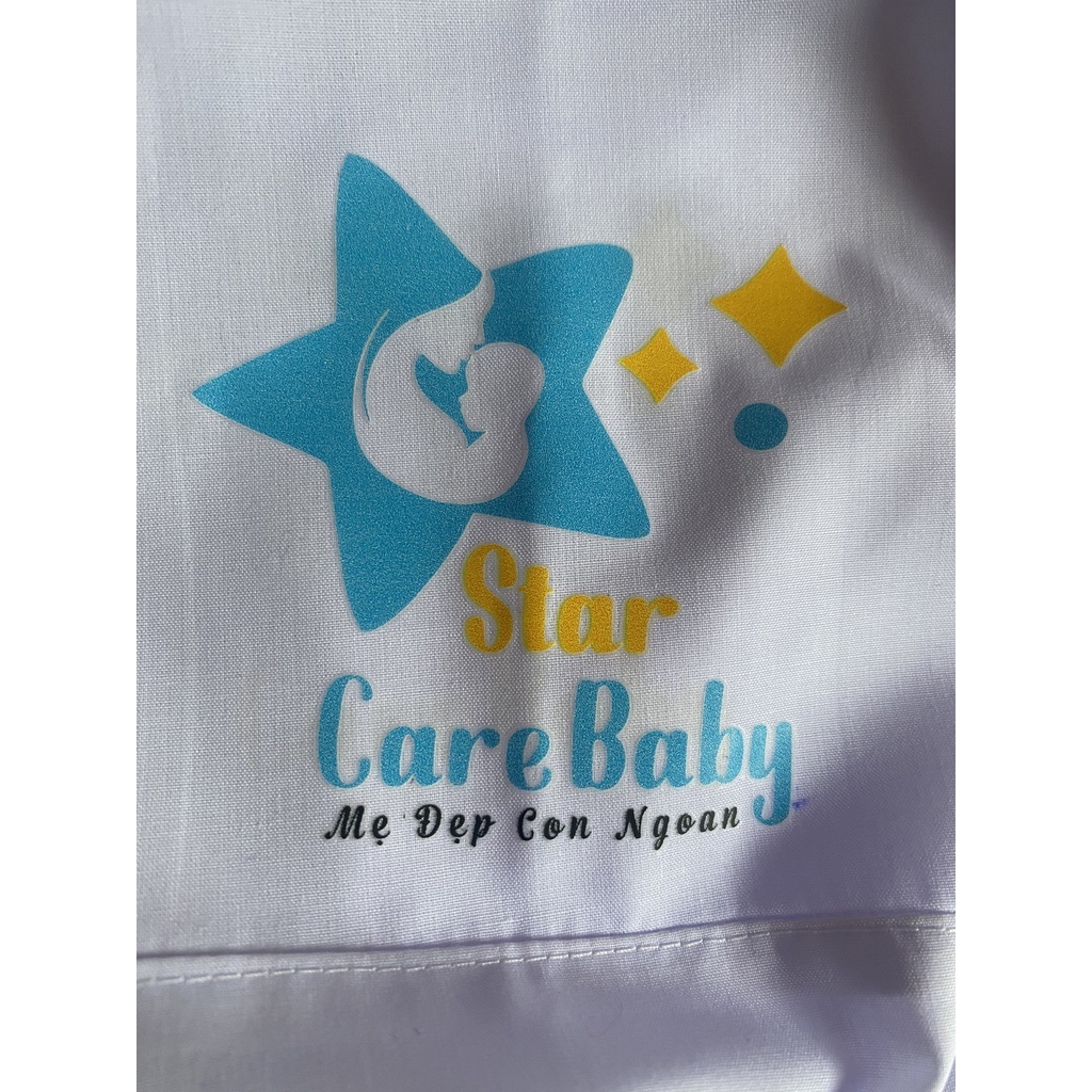 In TÊN + LOGO trên áo khi mua kèm áo Blouse của Shop