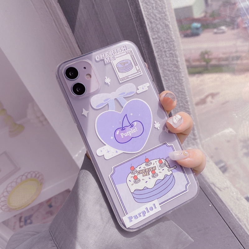 Ốp điện thoại TPU mềm chống sốc hoạt hình cho IPhone 11 Pro Max X XS XR XSMAX 7 8 Plus | BigBuy360 - bigbuy360.vn