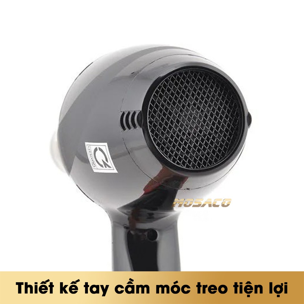 Máy Sấy Tóc Fujika FJ-02B7 công suất 1800W, điện áp 220V, 2 chế độ, nhựa cao cấp chịu nhiệt- MOSACO