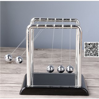 1410 Con Lắc cân bằng Newton Để Bàn Trang Trí khoa học thư giãn giảm áp lực công việc