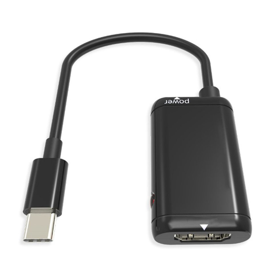 USB-C Type C To HDMI-Compatible Adapter USB 3.1 TV For MHL Android Cable