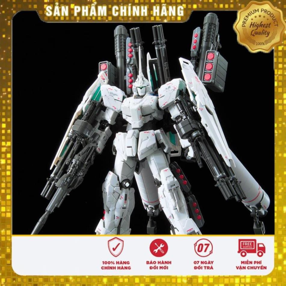 Đồ chơi mô hình - Gundam Bandai Rg Unicorn Full Armor 1/144 UC Lắp Ráp Anime Nhật
