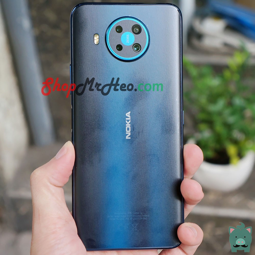 Skin Dán Mặt Sau Lưng Vân 3D Nokia 8.3 - Carbon, Hình hộp, Nhám, Vân Da