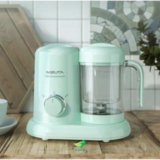 Máy Xay Hấp 4 chức Năng Misuta Nhật Bản Giúp Mẹ Dễ đang chế biến đồ ăn dặm cho bé