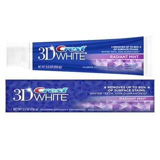 Kem đánh răng Trắng răng Crest 3D White Radiant Mint 150gr cùa Mỹ date 03/21