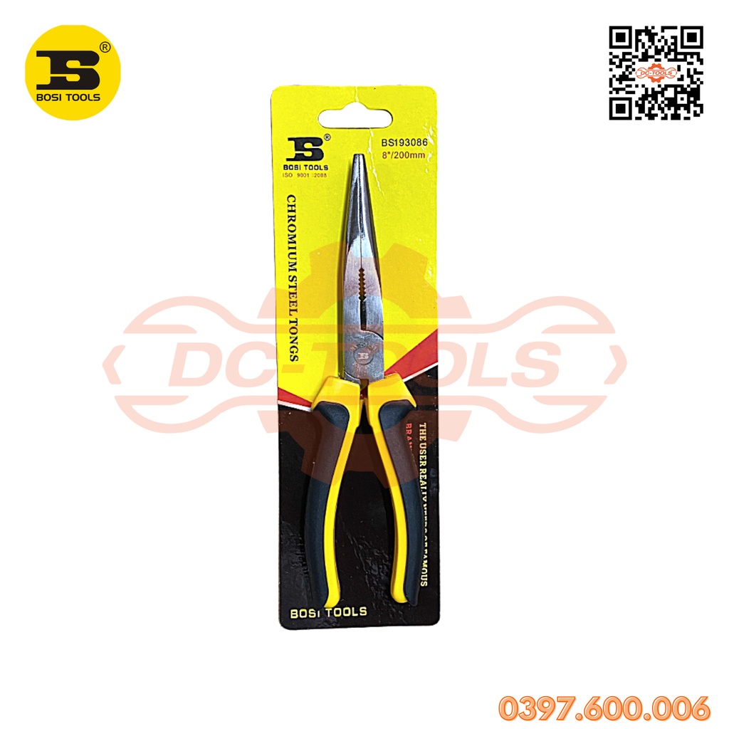 BỘ KÌM THÔNG DỤNG BOSI NHỌN, CẮT, ĐIỆN DC-TOOLS