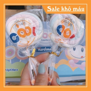 Sỉ hộp 30 chiếc kẹo dẻo hình kẹo mút xoắn