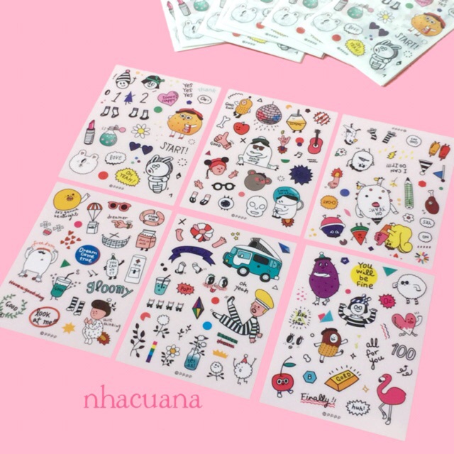 Diy Stickers hình ngộ nghĩnh