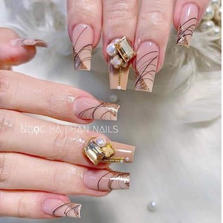 Đá khối chữ nhật trang trí móng DK32