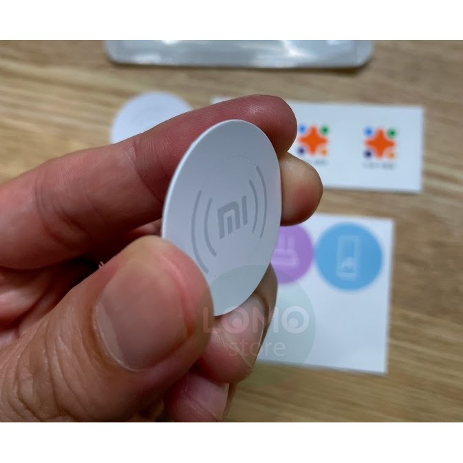 Thẻ tag NFC thông minh Xiaomi Mi Touch Sticker 2 XMPT01MW dùng cho Mi Home, chạy scene smarthome, kết nối WiFI tự động
