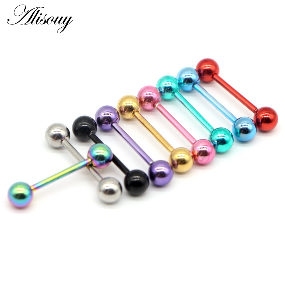 Set 2 Khuyên Tai Thép Không Gỉ Thời Trang