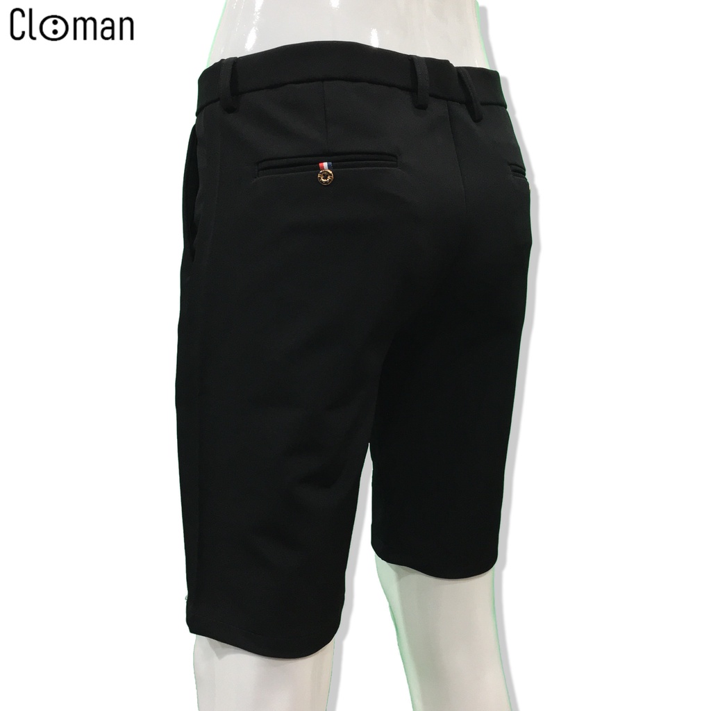 Quần Short Tây Âu Nam CLOMAN Co Giãn Dáng Ôm Form Body Slimfit Cao Cấp QN004