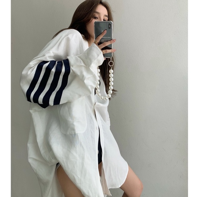 Áo Hai Dây / Quần Đùi / Áo Sơ Mi Thể Thao Dáng Rộng Thời Trang Cá Tính Cho Nữ | BigBuy360 - bigbuy360.vn