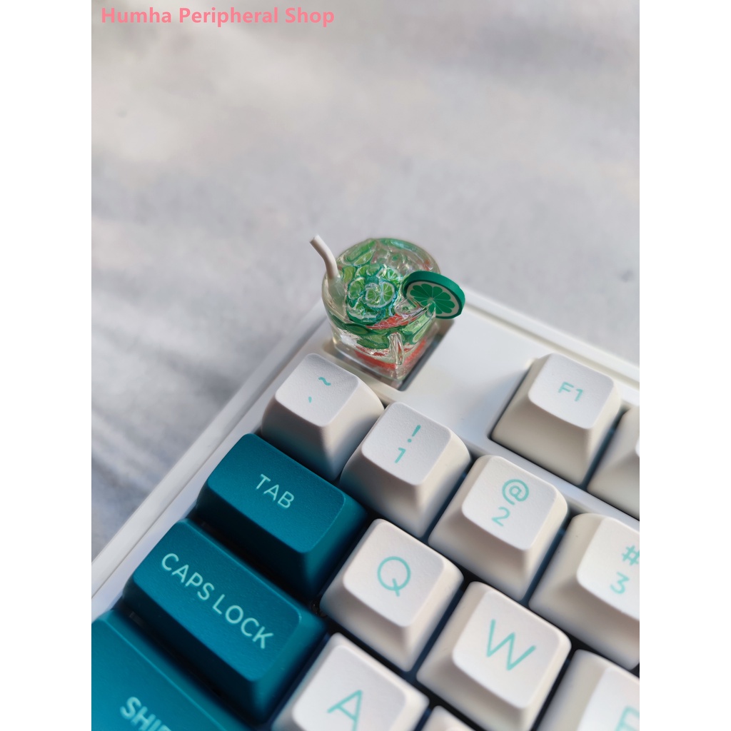 Artisan keycap Vỏ Bọc Chìa Khóa Cơ Khí Resin Thủ Công Hình Trái Cây Mùa Hè Được Làm Bằng Tay Có Thể Tùy Chỉnh ESC