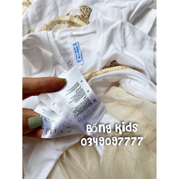 Váy Tutu Bé Gái Balo Nơ Nhũ Vàng MOR