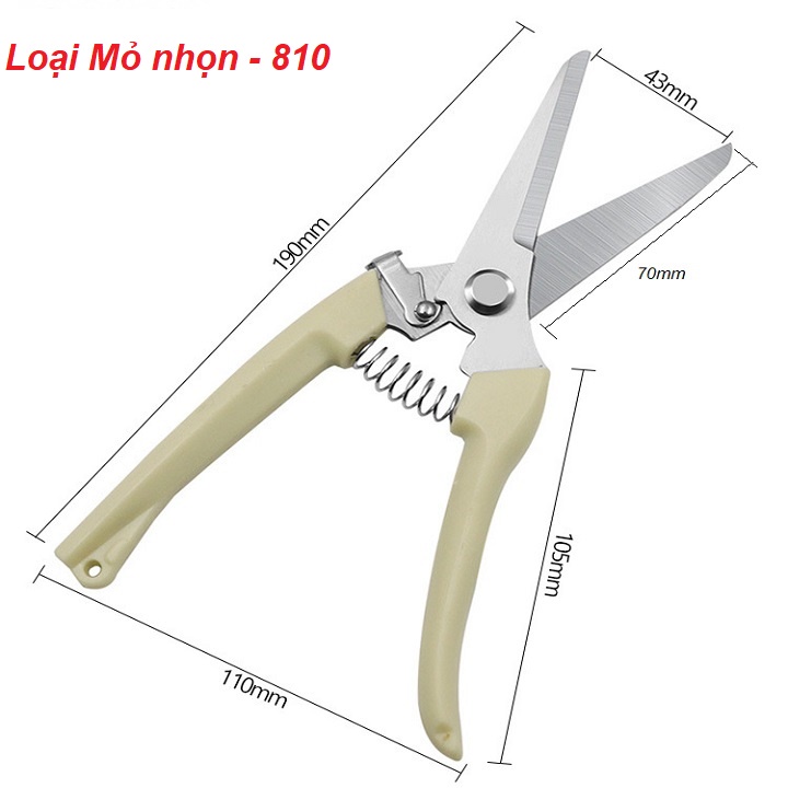 KÉO CÁT TỈA CÀNH CÂY LOẠI CÁN XÁM - 748