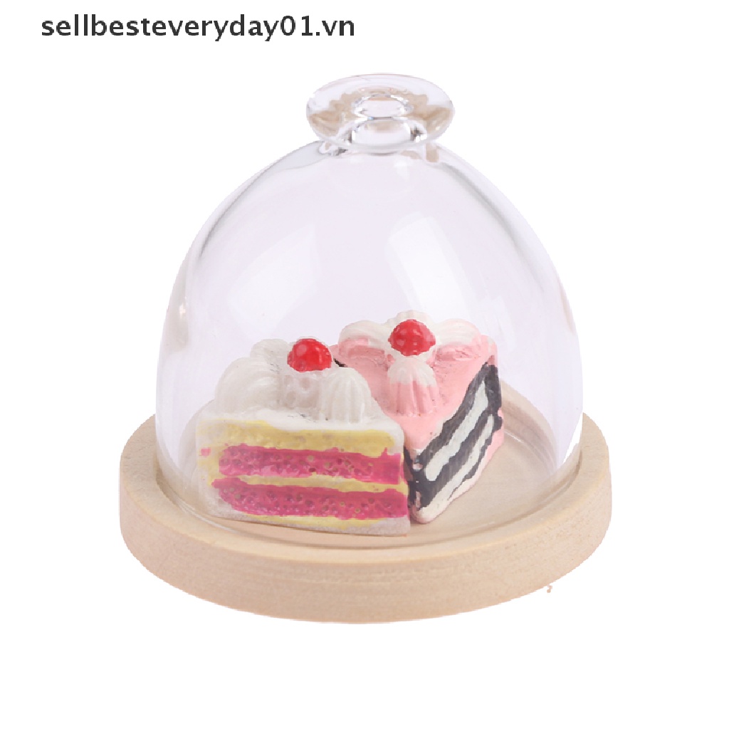 Mô hình khay kẹo tráng miệng trang trí nhà búp bê 1:12