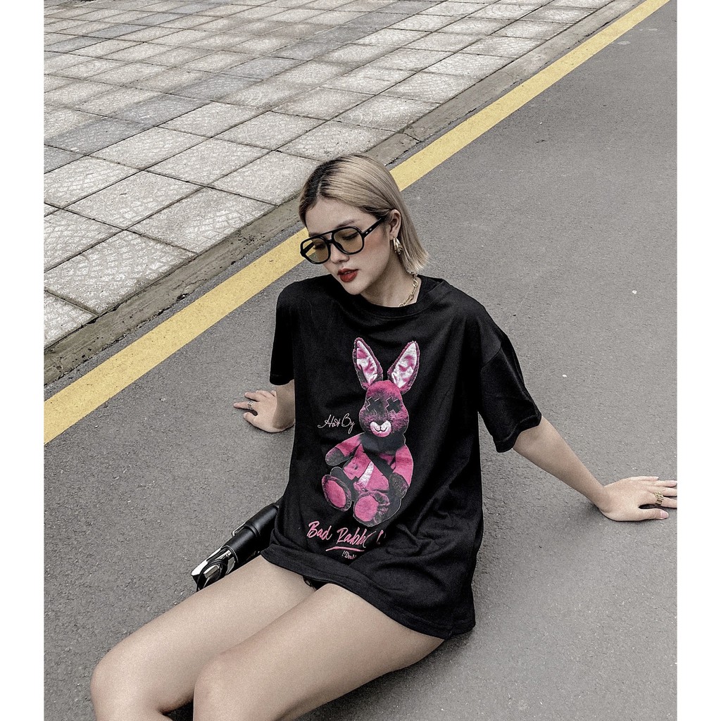 Áo Phông Rộng Dáng Unisex Cho Cả Nam Và Nữ - Áo Thun Thiết Kế In 5D - Chất Vải Cotton Cao Cấp Dày Dặn Mặc Cực Thích T6 [ | BigBuy360 - bigbuy360.vn