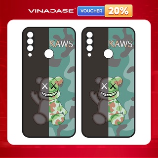 Ốp lưng Vina Case Vsmart Joy 3/Joy 4/Active 3/Bee 3/Live/Star 4/Aris....Silicone TPU dẻo đen in hình Kaws.
