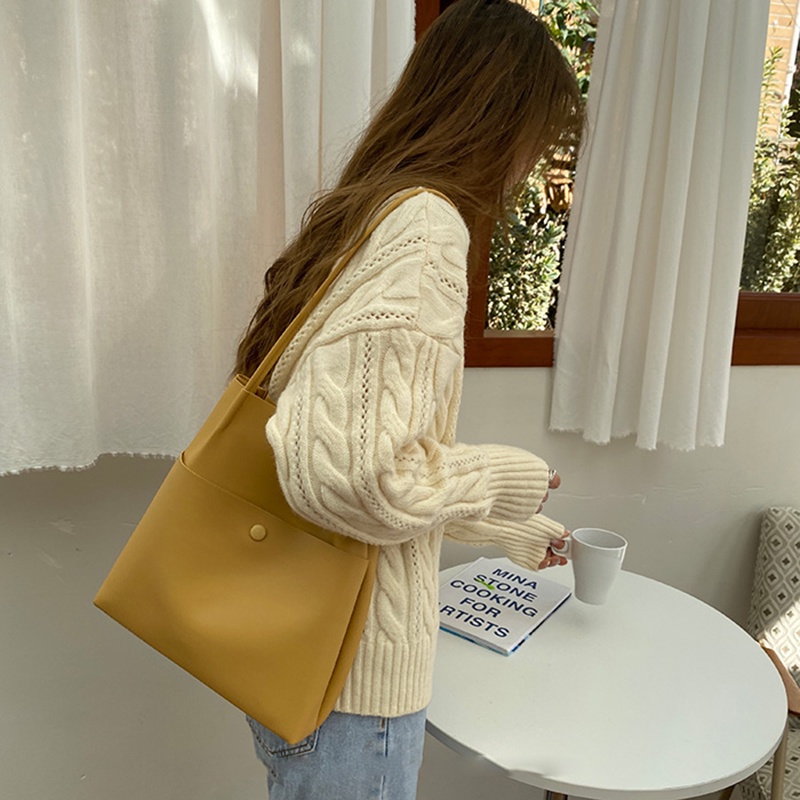 Túi IELGY da mềm siêu nhẹ sức chứa lớn thời trang cho nữ