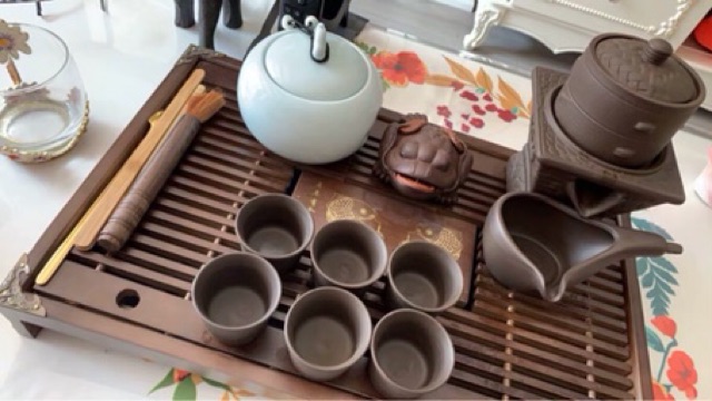 Khay trà đạo bằng gỗ Trung Quốc tinh tế sang trọng.Đủ kích thước