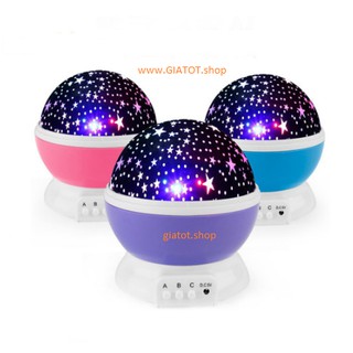 Đèn chiếu sao tự xoay 360 Star Master pro GIATOT shop