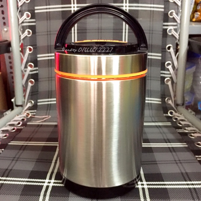 Cà men 3 ngăn giữ nhiệt 1,9 lít | BigBuy360 - bigbuy360.vn