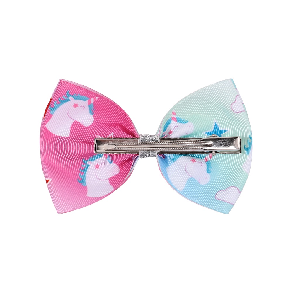 Kẹp tóc KIDSBOWS phối nơ tùy chọn màu sắc xinh xắn cho bé gái