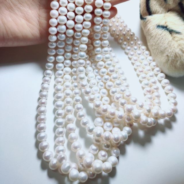 Dây chuyền ngọc nuôi hạt tròn_Van jw