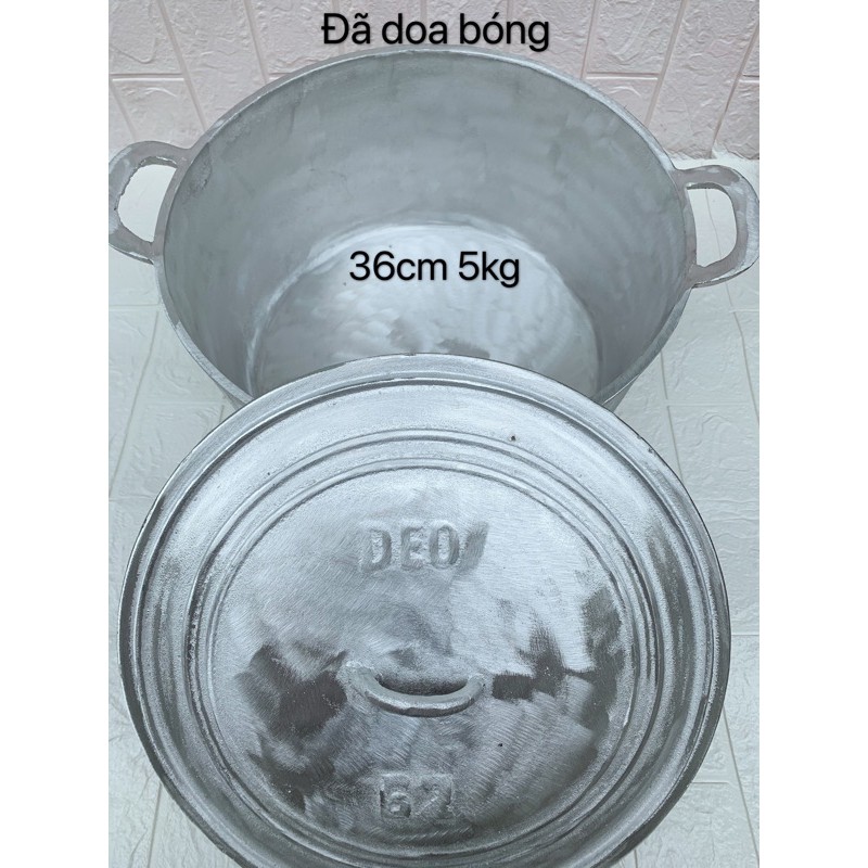 nồi gang đúc số 62 miệng 36cm 5kg