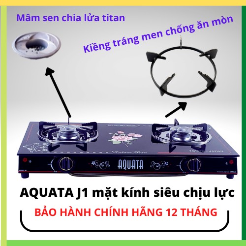 ⚠️⚠️⚠️[ XẢ KHO ] Bếp gas đôi AQUATA giá rẻ mặt kính bền đẹp cách nhiệt tuyệt đối tiếc kiệm gas dễ dàng vệ sinh