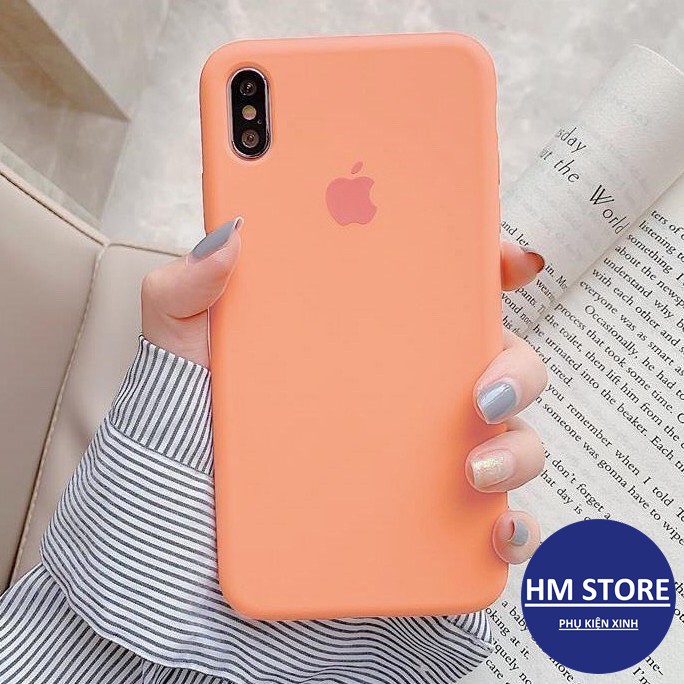 Ốp lưng iphone - Ốp iphone CHỐNG BẨN LOGO TÁO FULL VIỀN 6/6plus/6s/6splus/7/7plus/8/8plus/x/xr/xs/11/12/pro/max/plus/pro