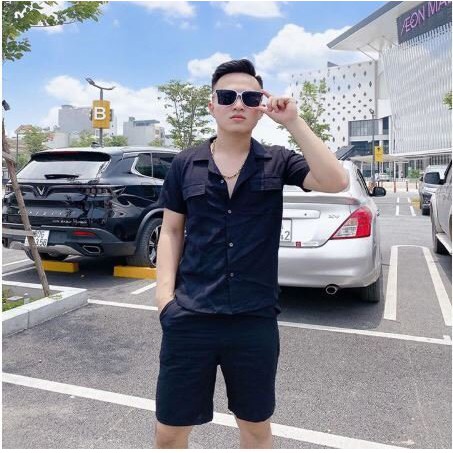 Đồ bộ nam cộc tay chất đũi Li-nen, bộ quần áo nam mặc hè cổ tàu, cổ bẻ- GUVADO | BigBuy360 - bigbuy360.vn