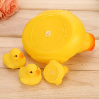 Đàn Vịt Thả Bồn Tắm Cho Bé Màu Vàng Kêu Tiếng chip chip