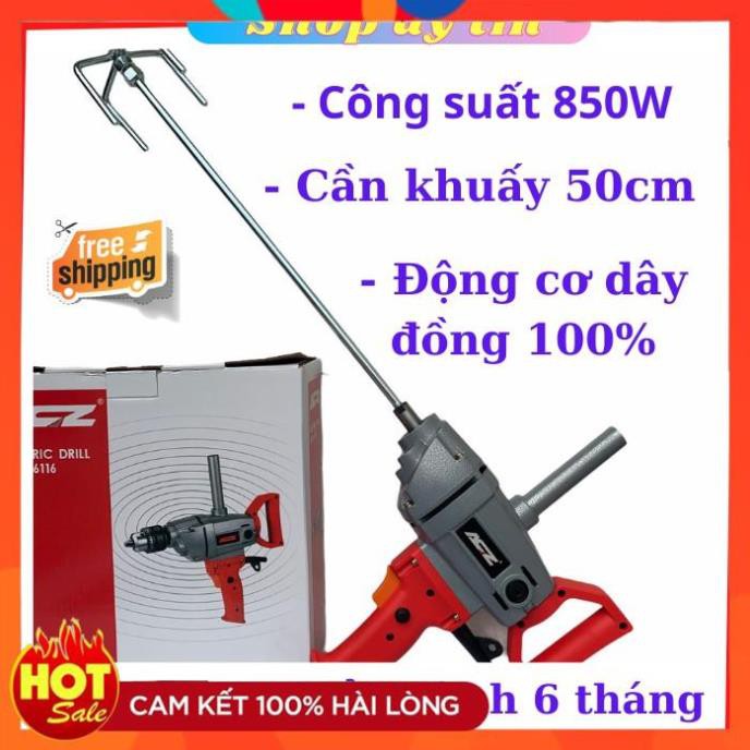 [Hàng Tốt] Máy Khuấy Sơn ACZ 6116 Công Suất 850W