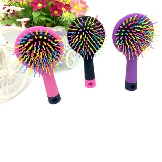 Lược chống rối tóc màu rainbow
