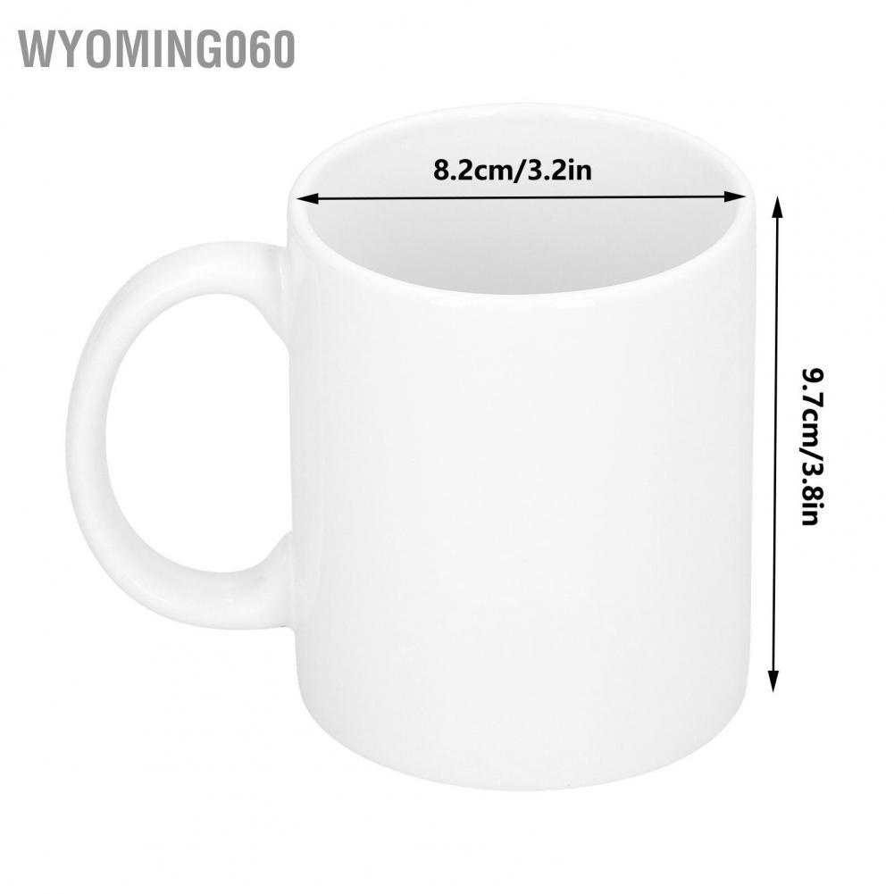 [Hàng Sẵn] Cốc gốm C hình chữ C uống bia cà phê nước ép, dùng cho đám cưới tại văn phòng gia 【Wyoming060】