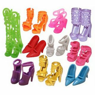 Bộ Phụ Kiện 60 Đôi Giầy Dành Cho Búp Bê