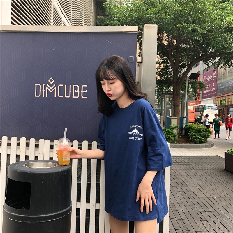 Áo thun SUXI tay ngắn phong cách Hàn Quốc trẻ trung thời trang