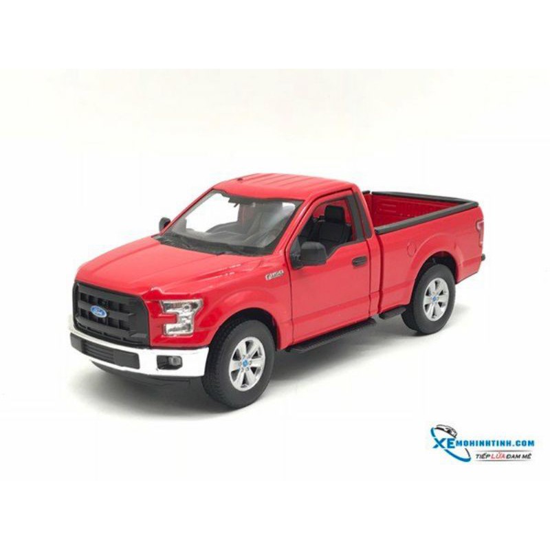 Xe Mô Hình Ford F-150 2015 1:24 Welly ( Đỏ )