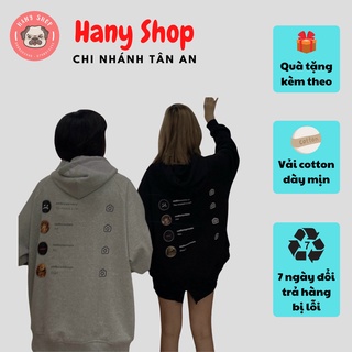 Áo Hoodie Sadboiz Sadtagram chất nỉ bông dày dặn cho nam nữ Hany shop