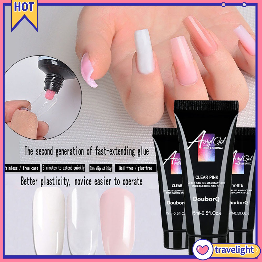 (Travelight) Lọ keo Sơn Móng Tay trang trí với dung tích 15ml tiện dụng