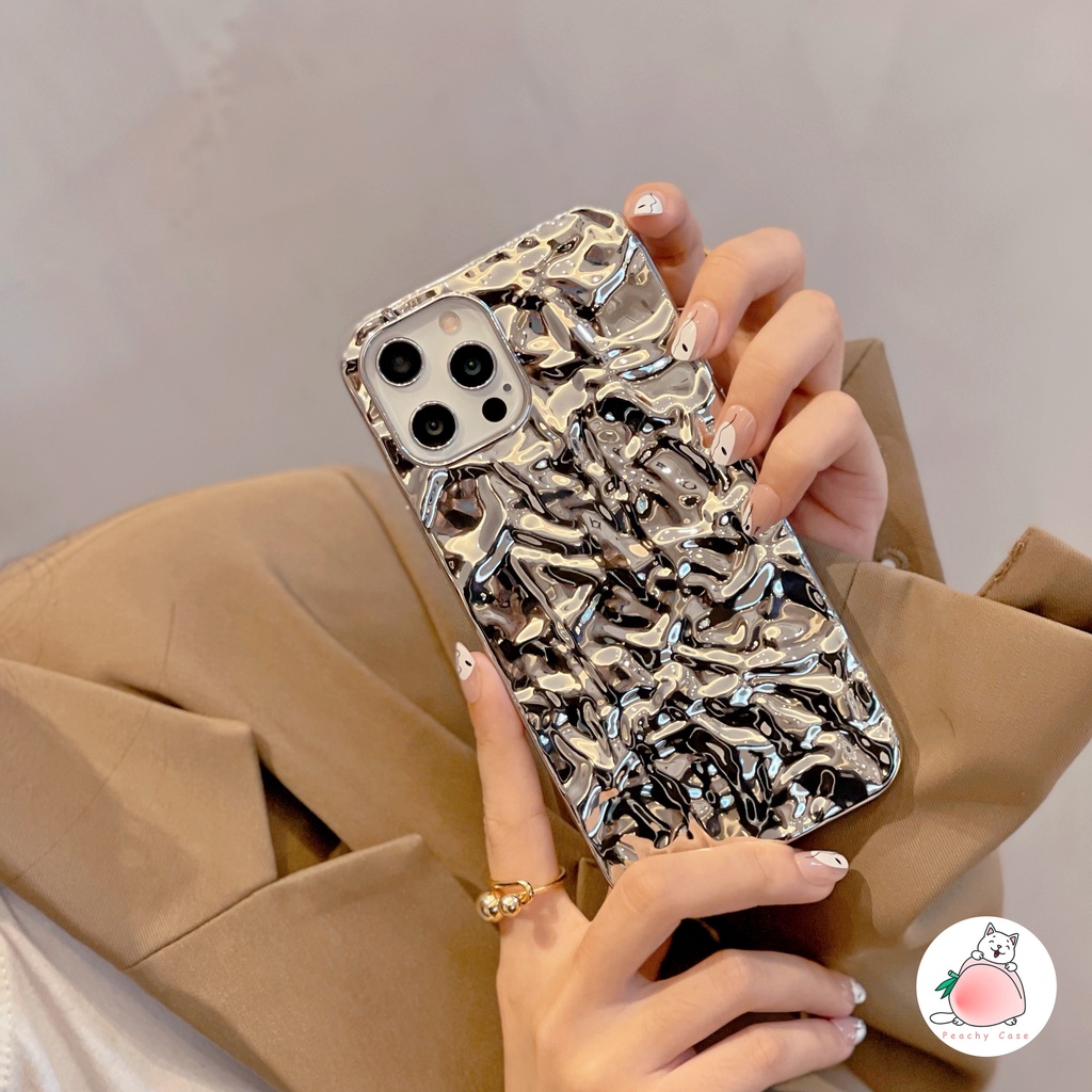 Ốp Điện Thoại TPU Mềm Mạ Điện Sáng Bóng Cho iPhone 14 13 11 12 Pro Max Xr Xs Max 6S 6 7 8Plus 12mini