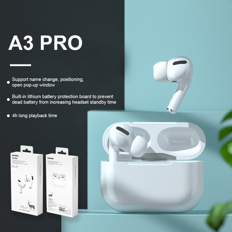 (MỚI) Tai nghe Bluetooth 5.0 TWS WK A3 Pro iDeal